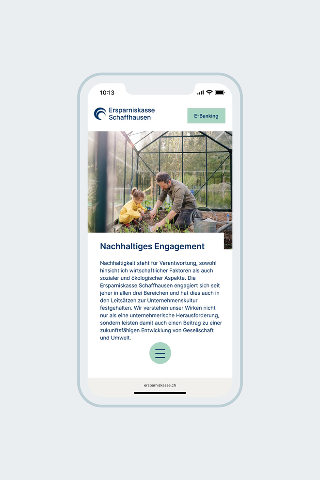 FORB Ersparniskasse Webseite Mobile FORB Ersparniskasse Webseite Mobile
