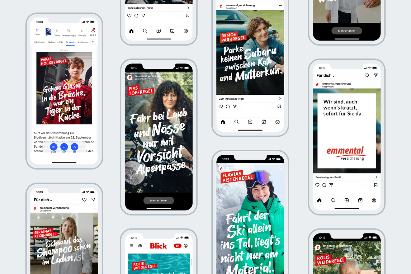 FORB Emmental Versicherung  Werbung Online