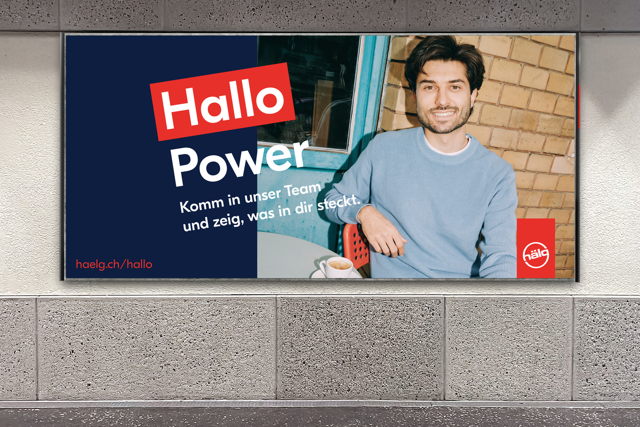 FORB Employer Branding Hallo Haelg F12 Plakat