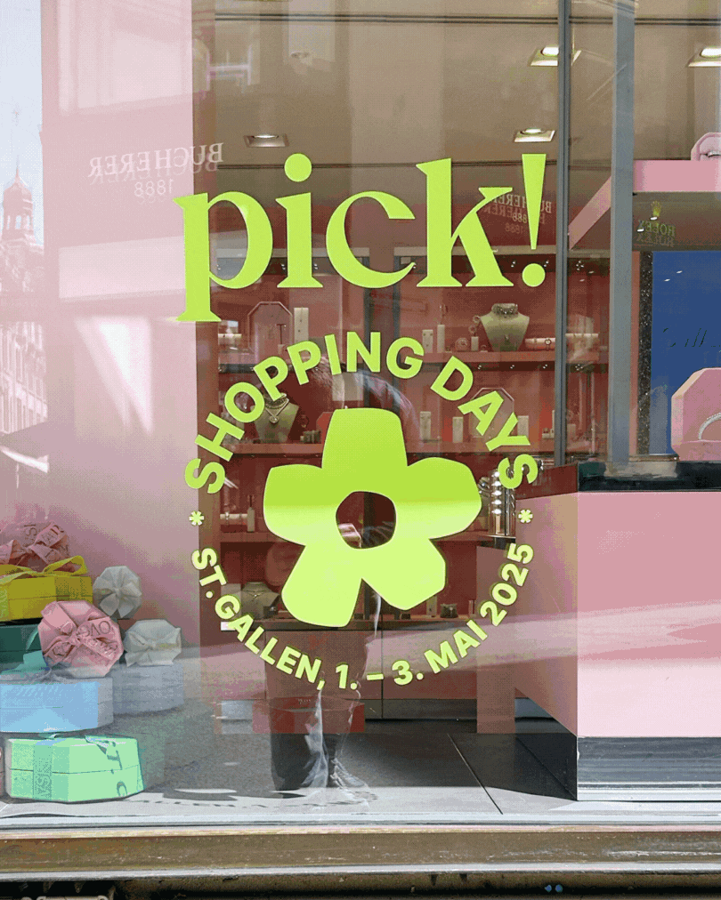 FORB pick! Shopping Days St.Gallen Schaufenster FORB pick! Shopping Days St.Gallen Schaufenster