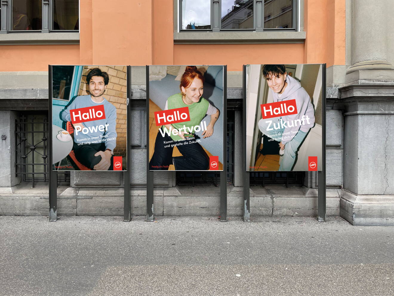 FORB Employer Branding Hallo Haelg F4 Plakat FORB