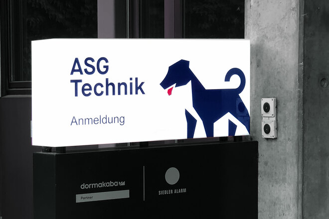 FORB ASG Technik Beschriftung