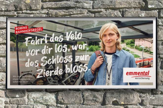 FORB Emmental Versicherung F12 Plakat FORB Emmental Versicherung F12 Plakat