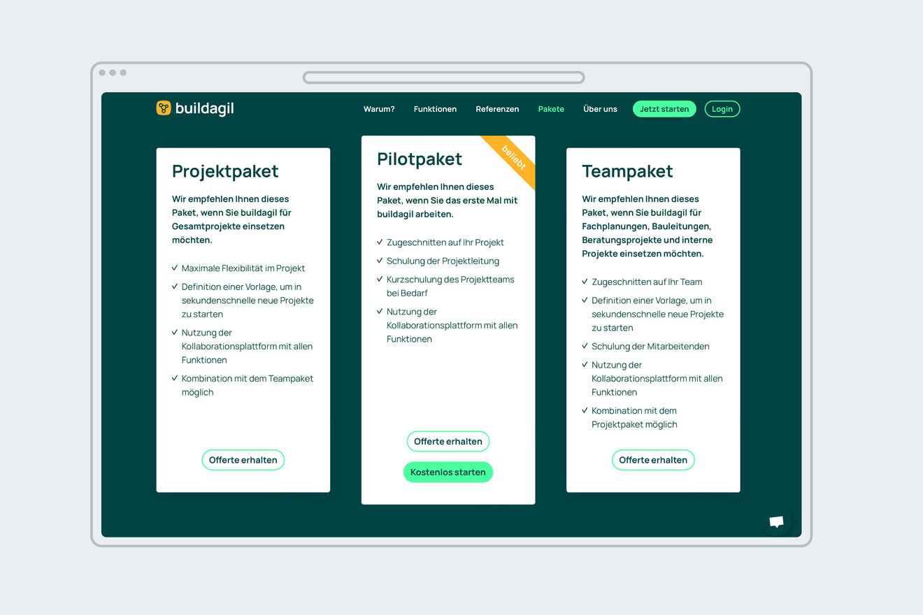 FORB buildagil Webseite FORB buildagil Webseite