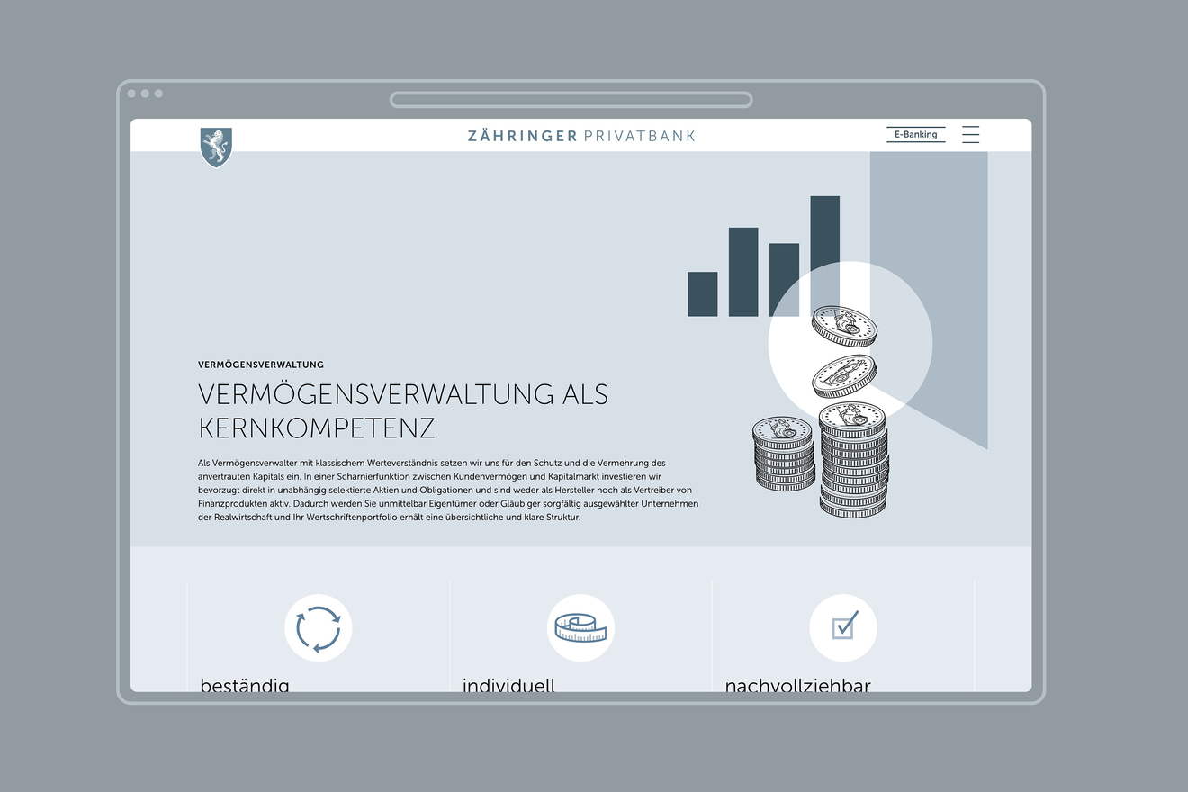 FORB Zähringer Privatbank Webseite FORB Zähringer Privatbank Webseite